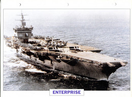 Etats Unis 1960 - Porte-avions Nucléaire ENTERPRISE - Boats