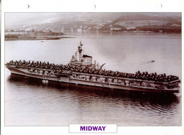 Etats Unis 1945 - Porte-avions Lourd MIDWAY - Barcos