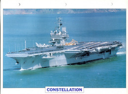 Etats Unis 1960 - Porte-avions Lourd CONSTELLATION - Boats