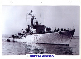 Italie 1964 - Corvette Lance-missiles UMBERTO GROSSO - Boten