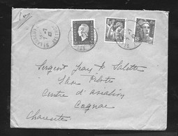 Enveloppe   Oblit   ST LAURENT  D OBT   AVEYRON   1947   Sur   Dulac   Gandon - Other & Unclassified