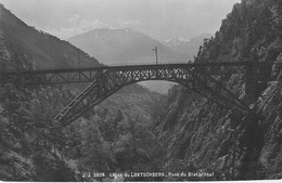 CPA - SUISSE - Ligne Du LOETSCHBERG - Pont Du BIETSCHTAL - Other & Unclassified