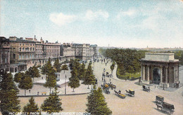 CPA - ENGLAND - LONDON - PICABILLY FROM HYDE PARK CORNER LONDON - Animée - Colorisée - Altri & Non Classificati