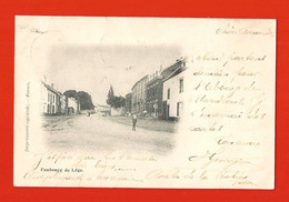Fosses La Ville : CP En 1900 " Faubourg De Lège  Par Imprimerie Agricole , A Circulé En 1901 - Fosses-la-Ville