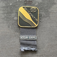 Badge Pin ZN011891 - Rowing Kayak Canoe Yugoslavia Serbia Belgrade Beograd World Championship 1975 VODJA EKIPE - Rowing