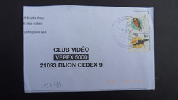 LETTRE Pour La FRANCE TP LECHUZA S 1+ TUCAN 50 C OBL.4 OCT 1999 - Cartas
