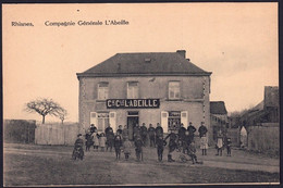 +++ CPA - RHISNES - La Bruyère - Compagnie Générale L'Abeille - Carte Animée  // - La Bruyère