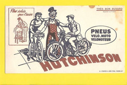 BUVARD  : Pneu Velo Moto Velomoteur HUTCHINSON - Moto & Bicicletta