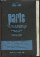 Plan-net De Paris Par Arrondissement - Collectif - 0 - Maps/Atlas