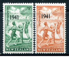 New Zealand 1941 - Health Stamp Set Mnh** - Unused Stamps