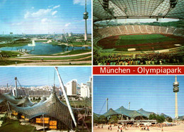 MUNICH  OLYMPIA PARK Olympia Stadium (75 000 Places)   ( Recto-verso) Stades - Stadions