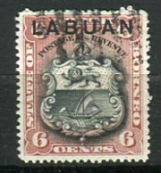 LABUAN  (  POSTE  ) : Y&T  N°  52  TIMBRE  OBLITERE . A  SAISIR . - Borneo Septentrional (...-1963)