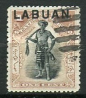 LABUAN  (  POSTE  ) : Y&T  N°  71  TIMBRE  OBLITERE . A  SAISIR . - Borneo Septentrional (...-1963)
