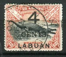 LABUAN  (  POSTE  ) : Y&T  N°  ?  TIMBRE  OBLITERE . A  SAISIR . - Borneo Septentrional (...-1963)