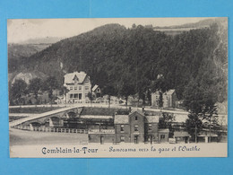Comblain-la-Tour Panorama Vers Le Gare Et L'Ourthe - Hamoir