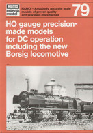 Catalogue HAMO 1979  MÄRKLIN MODEL HO 1/87 Englische Ausgabe Brochure - Anglais