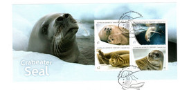 Australian Antarctic Territory 2018 Crabeater Seal,souvenir Sheet, First Day Cover - FDC