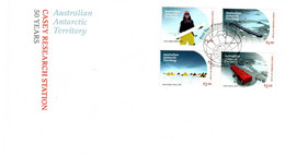 Australian Antarctic Territory 2019 Casey Research Station 50 Years, First Day Cover - FDC