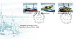 Australian Antarctic Territory 2020 Watt Earp Expedition,1948 , First Day Cover - FDC