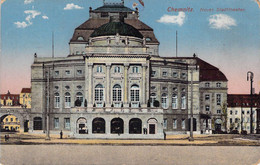 CPA - ALLEMAGNE - Chemnitz - Neues Stadttheater - Colorisée - Chemnitz