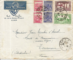 Algerie - 3 Lettres Recommandés - Année 1941 - Collections, Lots & Series