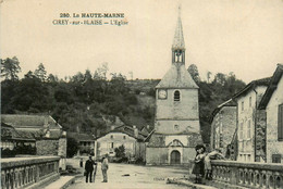 Cirey Sur Blaise * Un Coin Du Village , Route Et église * Enfants Villageois - Autres & Non Classés