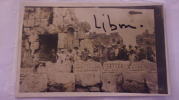 Lebanon Liban CARTE PHOTO BAALBEK - Libanon