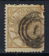 DANEMARK 1864:  Le Y&T 14, B Obl. Chiffre "1", Réparé Forte Cote - Lettres & Documents