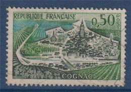 Cognac Avec état Différent Sur Les Péniches   N°1314a  Oblitéré - Used Stamps