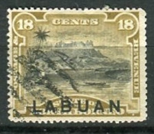 LABUAN  (  POSTE  ) : Y&T  N°  55  TIMBRE  OBLITERE . A  SAISIR . - Borneo Septentrional (...-1963)