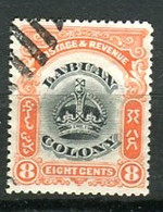 LABUAN  (  POSTE  ) : Y&T  N°  110  TIMBRE  OBLITERE . A  SAISIR . - Borneo Septentrional (...-1963)