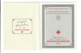 Carnet Croix Rouge 1957 Jacques Callot Mendiant Aveugle Et Chien Mendiante Béquilles Borgnesse - Red Cross