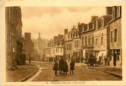 Villedieu Les Poêles * La Rue Carnot * Villageois * Commerces Magasins - Villedieu