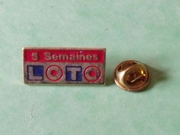 Pin's / Jeux : Loto 5 Semaines   TB6J - Jeux