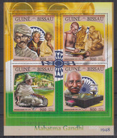W11. Guinea Bissau MNH 2016 Mahatma Gandhi, 1869-1948 - Mahatma Gandhi