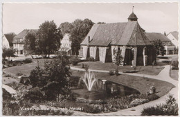 Visselhövede 1969; (Lüneburger Heide) Kirche Mit Brunnen - Gelaufen. (Ferd Lagerbauer & Co. - Hamburg) - Rotenburg (Wuemme)