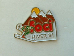 Pin's PHOTOGRAPHIE - FOCI - HIVER 91 - Fotografie