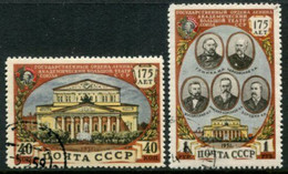 SOVIET UNION 1951 Bolshoi Theatre Used.  Michel 1560-61 - Used Stamps