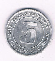 5 CENTAVOS 1974 NICARAGUA /15548/ - Nicaragua