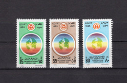 Egypt/Egypte 1995 - International Ozone Day - Stamps 3v - Complete Set - MNH** - Superb*** - Covers & Documents
