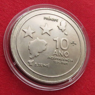 Sao Tome 100 Dobras 1985 Independence 10 Years S.Thomas Principe - Santo Tomé Y Príncipe