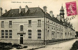 Fismes * Rue Et Le Groupe Scolaire * école - Fismes