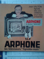 Pub TV Arphone - Jean Valton Voix Célèbres - Disque Souple - Game TV - Cachet Maison Chambart Montech Tarn & Garonne - Ohne Zuordnung