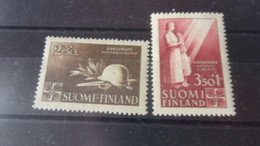 FINLANDE YVERT N° 269.270** - Unused Stamps