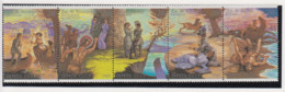 Sowjet-Unie USSR Jaar 1989 Michel-nr. 6009/6013 Fünferstreifen ** - Sonstige & Ohne Zuordnung