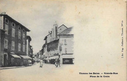 THONON-LES-BAINS - Grande Rue - Place De La Croix - Thonon-les-Bains