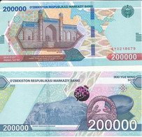 Uzbekistan - 200000 Sum 2022 UNC Lemberg-Zp - Uzbekistan