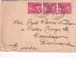 NEW ZEALAND  1934 GEORGE V COVER TO DENMARK. - Cartas & Documentos