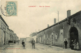 Laimont * La Rue Du Château * Marchand Vendeur De Journaux - Otros & Sin Clasificación