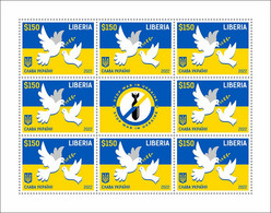 Liberia  2022 Peace For Ukraine. Klb  (233f) OFFICIAL ISSUE - Other